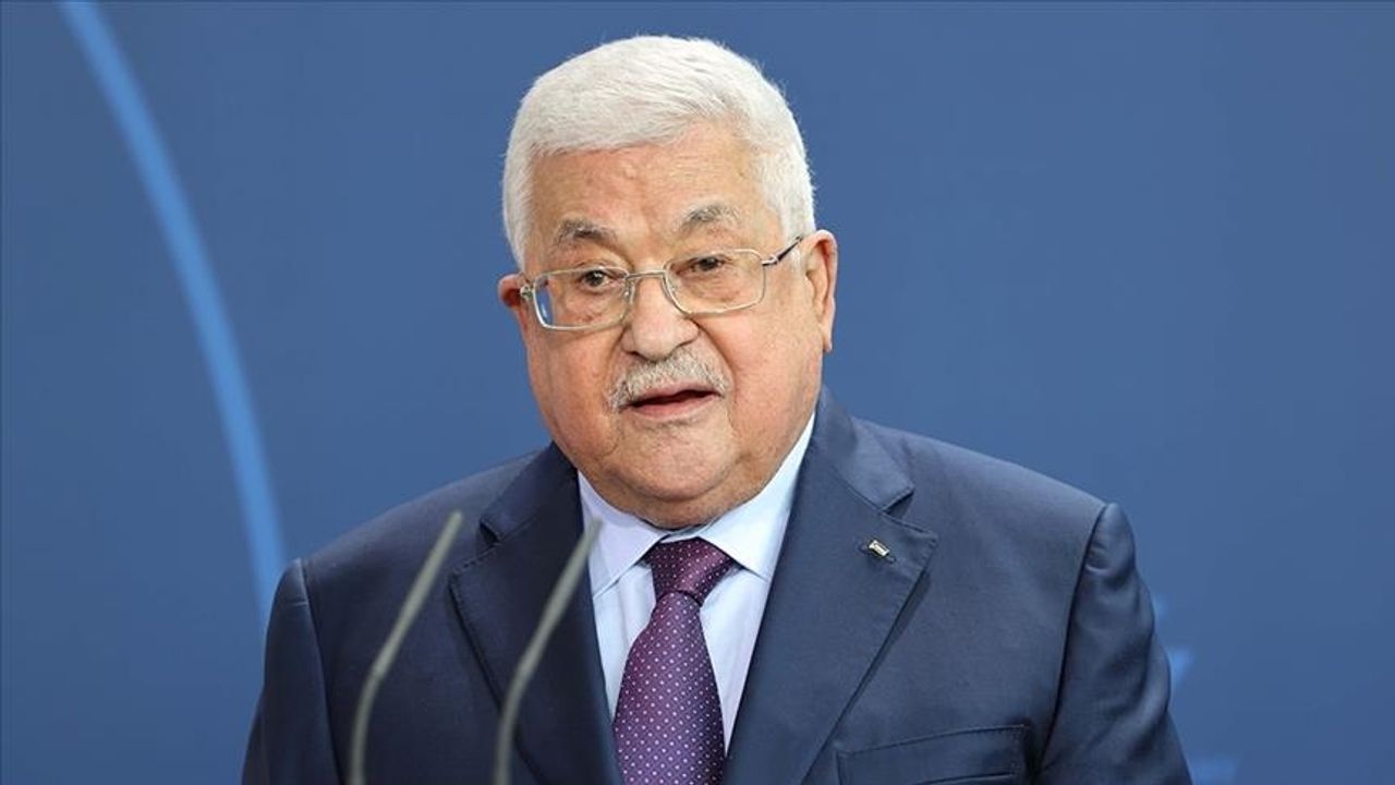 Filistin Başkanı Mahmud Abbas'ın konvoyuna saldırı! 1 kişi vuruldu
