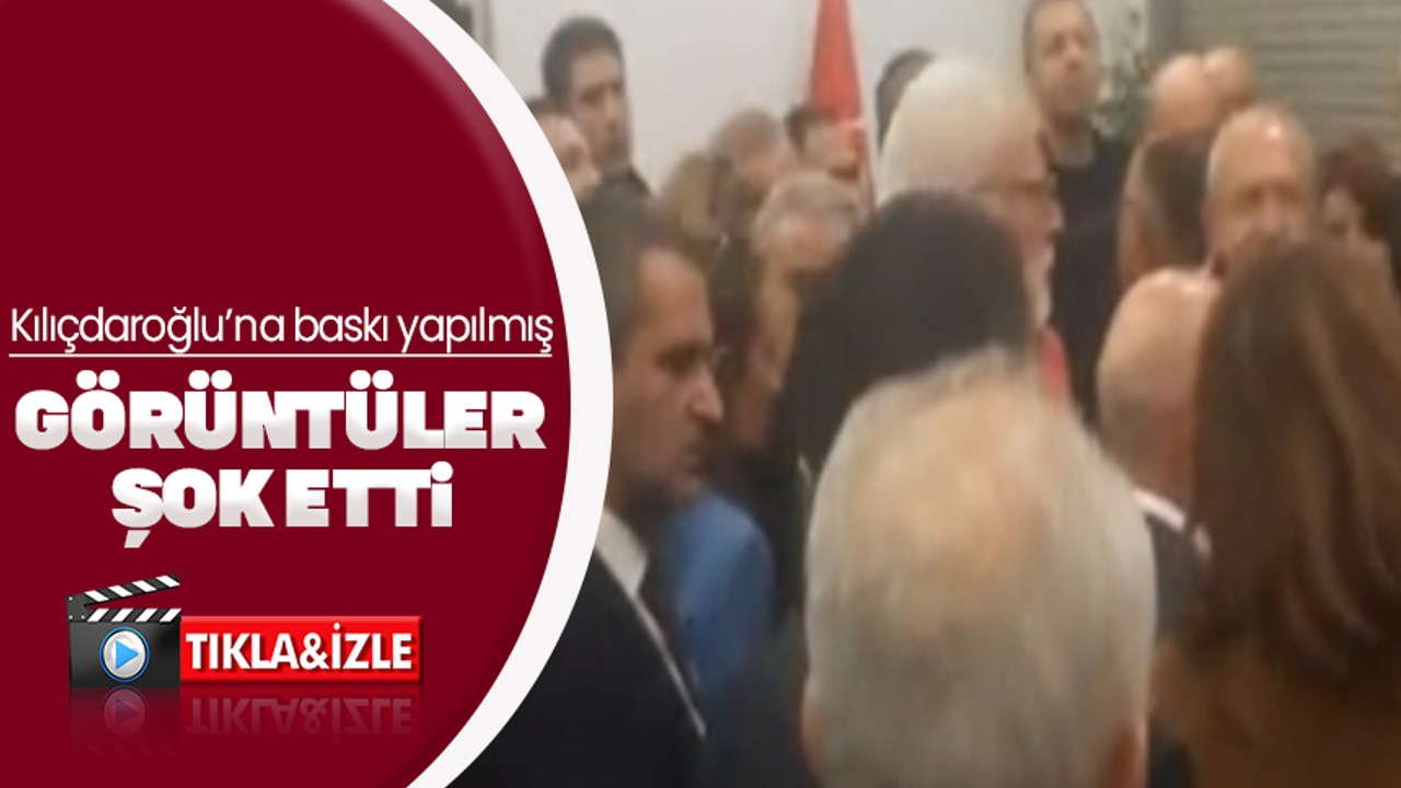 Kemal Kılıçdaroğlu'na yapılan baskı görüntüleri ortaya çıktı
