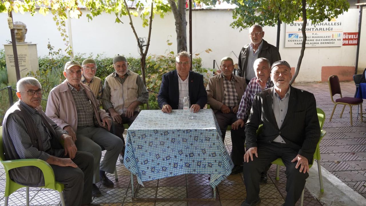 Başkan Çerçi Manisalılarla buluşmaya devam ediyor