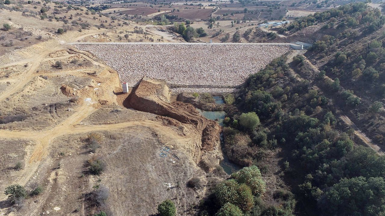 Manisa'nın yeni barajı tamamlandı