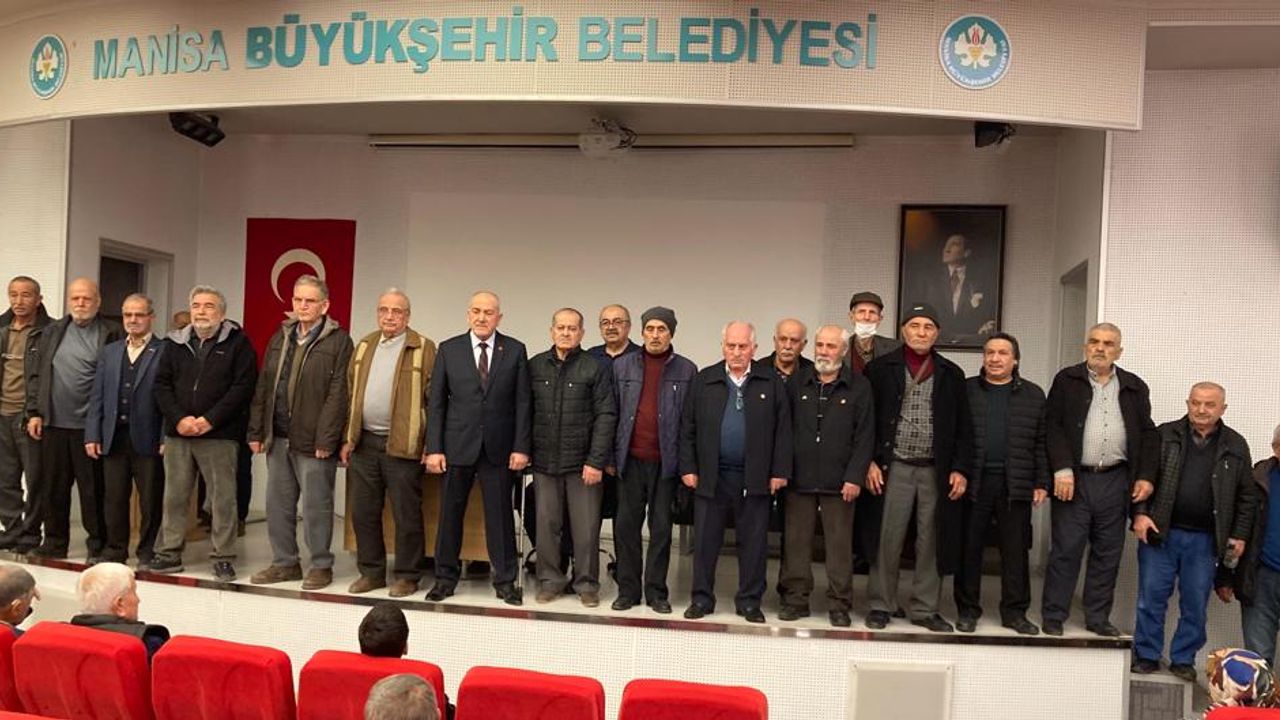Manisa'da Türkiye Muharip Gaziler Derneği'nde bir dönem sona erdi