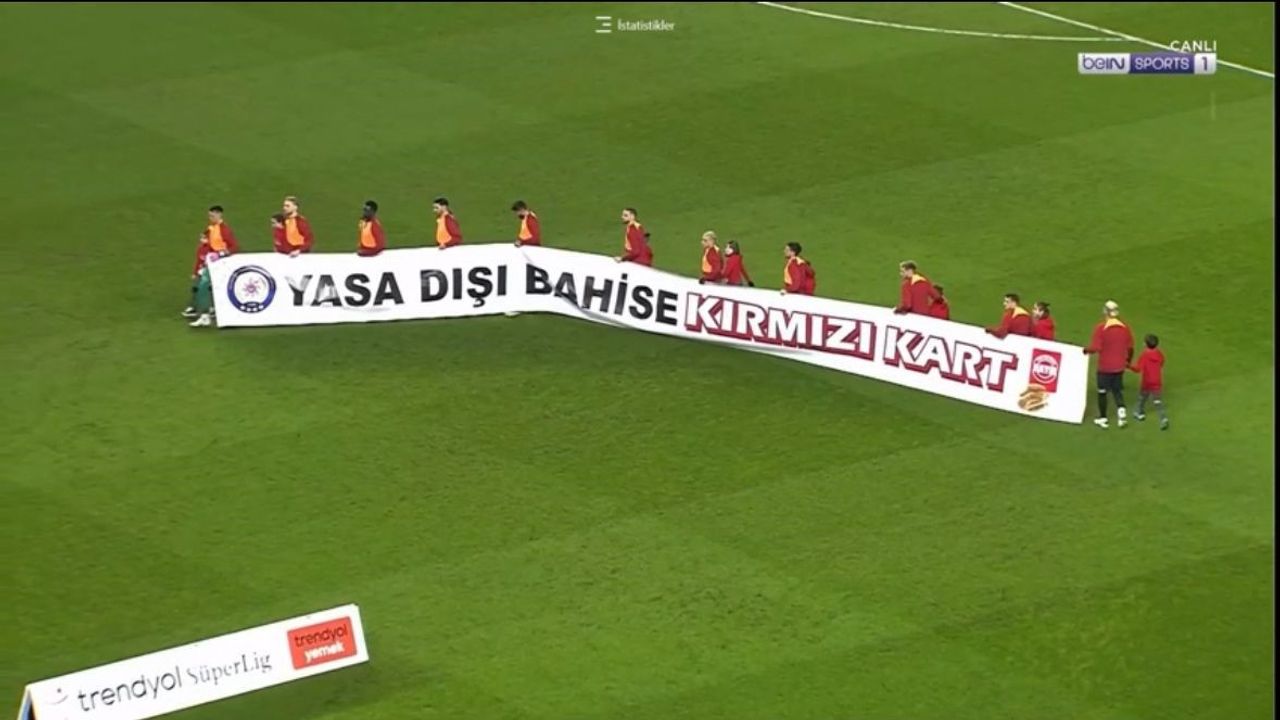 Samsunspor-Galatasaray maçında “yasa dışı bahise kırmızı kart”