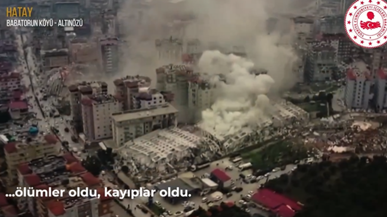 Depremzedelerin yaşamını konu alan kısa film yayınladı