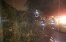 Manisa Büyükşehir İtfaiyesi fırtınada teyakkuz halindeydi