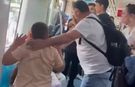 Marmaray'da çocuklarının yanında babayı darbeden iki şahıs yakalandı