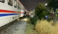 Manisa'da tren kazası