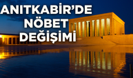 Anıtkabir'de nöbet değişimi