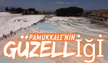 Pamukkale'yi bayram tatilinde 111 bin kişi gezdi