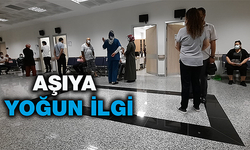 MANİSALILAR AŞIYA YOĞUN İLGİ GÖSTERİYOR