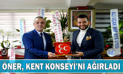 Kent Konseyi’nden MHP İl Başkanı Murat Öner’e ziyaret