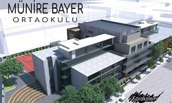 Münire Bayer Ortaokulu’nda temel kazı çalışmaları başladı