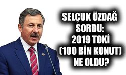 SELÇUK ÖZDAĞ SORDU: 2019 TOKİ (100 BİN KONUT) NE OLDU?