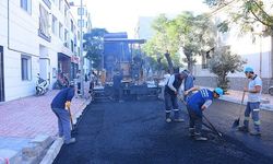 Salihli’nin Acısu Caddesi baştan sona asfaltlandı