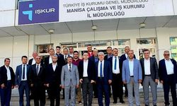 ŞEHİT AİLELERİ İŞ-KUR MÜDÜRÜ’NÜ ZİYARET ETTİ