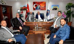 Başkan Karaağaç’a Açıkel’den teşekkür ziyareti