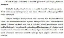 ŞARTNAME HÜKÜMLERİNE UYULMADIĞI BELİRLENDİ VARAN 4!