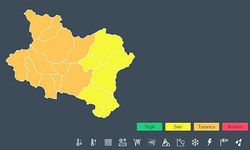METEOROLOJİ’DEN MANİSA İÇİN SARI KOD