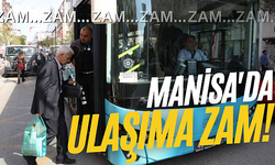 MANİSA'DA TOPLU TAŞIMA ÜCRETLERİNE ZAM GELDİ