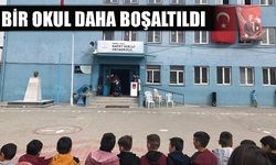 Kula'da bir okul daha boşaltıldı