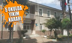 Manisa'da 5 okula yıkım kararı!