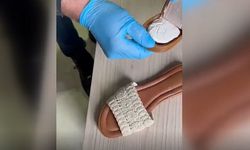 Kargoyla gelen terlikten uyuşturucu çıktı