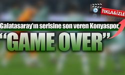 KONYASPOR'DAN 'GAME OVER' GÖNDERMESİ