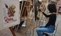 Manisa Güzel Sanatlar Lisesi öğrencilerinden Resim Sergisi