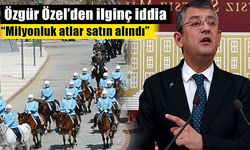 Özgür Özel Cumhurbaşkanlığı'na her biri 70 bin Euro'ya çok sayıda at alındığını iddia etti