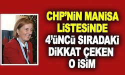CHP'NİN MANİSA LİSTESİNDE DİKKAT ÇEKEN İSİM; SELMA ALİYE KAVAF