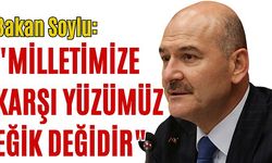 Bakan Soylu: "Milletimize karşı yüzümüz eğik değildir"