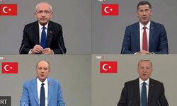 CUMHURBAŞKANI ADAYLARI İLK PROPAGANDA KONUŞMALARINI TRT'DE GERÇEKLEŞTİRDİ