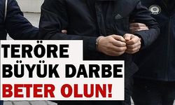 Terör örgütleri ve ailelerine finansal destek sağlayan şebekeye darbe!