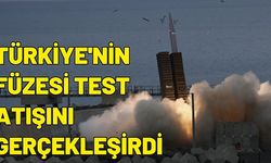 Türkiye'nin yerli balistik füzesi test atışı gerçekleştirildi