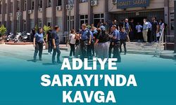  ADLİYE'DE BIÇAKLI KAVGA