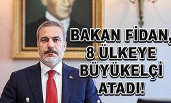 Bakan Fidan 8 ülkeye büyükelçi atadı!