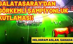 Galatasaray'dan görkemli şampiyonluk kutlaması!