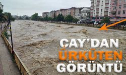 TERME ÇAYI'NDAN KORKUNÇ GÖRÜNTÜLER