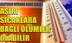 Ağustosun ortasına kadar dikkat: Aşırı sıcaklara bağlı ölümler olabilir