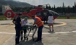 Ambulans Helikopter 15 Yaşındaki Genç İçin Havalandı