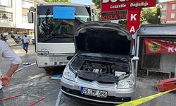 Ankara’da İşçi Servisi Kaza Yaptı