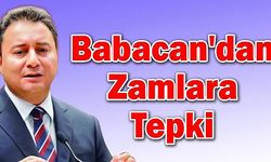Babacan'dan Zamlara Tepki