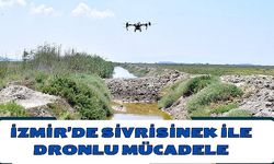 İzmir'de Sivrisinek İle Dronlu Mücadele