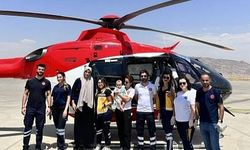 Ambulans Helikopter Mehmet Bebek İçin Havalandı