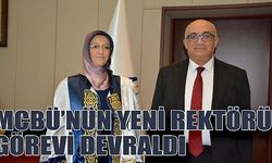 MCBÜ’NÜN YENİ REKTÖRÜ GÖREVİ DEVRALDI