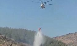 Vatandaştan Yangın Söndürme Helikopterine Övgü