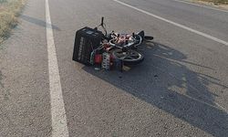 Belediye başkanı makam aracıyla motosiklete çarptı