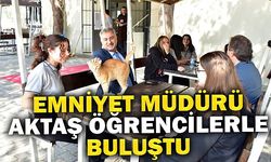 Manisa İl Emniyet Müdürü Fahri Aktaş, okul ziyaretlerini sürdürüyor