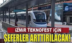 TEKNOFEST için İzmir'de İZBAN ve otobüs seferleri artırılacak