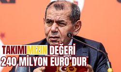 Dursun Özbek: "Bugün takımımız değeri 240 milyon Euro'dur"