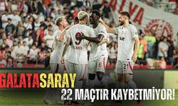 Galatasaray son 22 resmi maçı kaybetmedi!